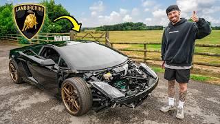REBUILDING THEN ATTEMPTING TO DRIVE MY WRECKED LAMBORGHINI