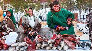 Stroganina is a hallmark of Yamal. Raw fish. Meat. Venison | Interesting facts
