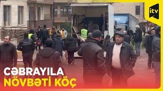 Növbəti köç karvanı Cəbrayıl şəhərinə çatıb