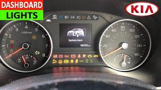 Kia Sportage Dashboard Lights Meaning - Kia Sportage Instrument Panel Warning Lights Meaning