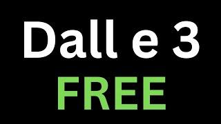 How to use Dalle 3 For Free? AI Image Generation. Midjourney Alternative
