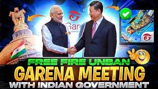 Garena Meeting With PM Modi  News After Free Fire Ban  | Free Fire Ban India | Headshot Trick