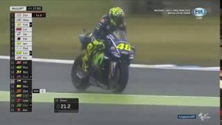 JAPANESE GP MOTEGI 2017 : VALENTINO ROSSI MELEBAR DI FP3