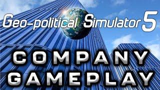 [LIVE] Geo-Political Simulator 5 1.06 Update! | Company Gameplay!