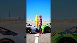 GTA V : BANANA-MAN VS SPIDER-MAN MATCH, WHO IS RICHER  #shorts #gta5 #holidayswithyoutube