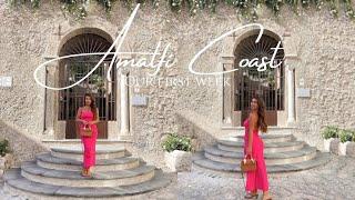 AMALFI COAST OUR FIRST WEEK | Honestly Alessandra