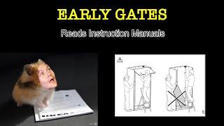 Early Gates Reads Instruction Manuals: IKEA PAX Wall-mounted storage frame w rail