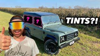 TINTING MY LAND ROVER DEFENDER - Mess or Success?!