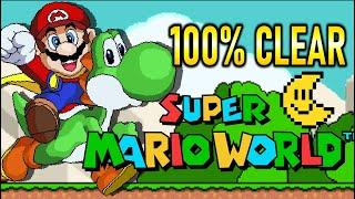 Super Mario World 100% Complete Game (All Secret Exits) No Damage Completion Run (4K)