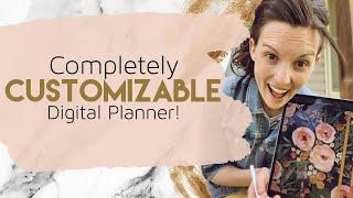 Customizable Digital Planner | Digital planner inserts to make your planner your own!