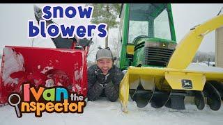 Learn about Snowblowers with Ivan the Inspector!