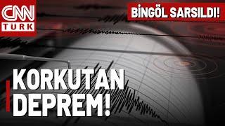 SON DAKİKA  AFAD Duyurdu: Bingöl'de Korkutan Deprem!