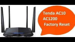 Tenda AC1200 Dual Band WIFI Router Reset If forget password