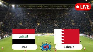 Iraq vs Bahrain | WAFF Arabian Gulf Cup | Football Full Live Match 2024