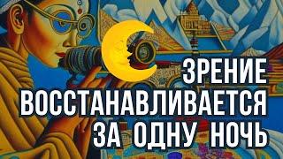 Зрение восстанавливается за одну эту ночь, мистическая тибетская практика.