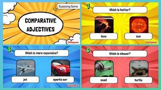 COMPARATIVE ADJECTIVES GUESSING GAME