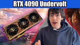 Undervolt your RTX 4090 in THE RIGHT WAY - Tutorial