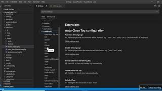 How to add auto complete html tag in visual studio code