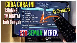 Cara mengatasi set top box tidak ada sinyal dan saluran tv digital yang hilang mendadak