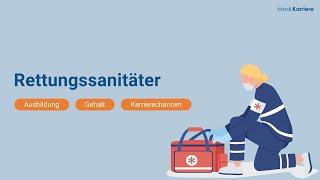 Rettungssanitäter – Ausbildung, Gehalt und Karriere