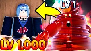 UPEI do NÍVEL 1 AO 1000 como ITACHI no SHINOBI LIFE 2 (SHINDO LIFE)