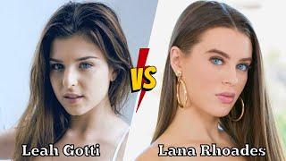 Leah Gotti or Lana Rhoades. Who's better A\/ Actresses?