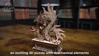 Wood Dragon | Assemble me. I am your ancient good luck charm!