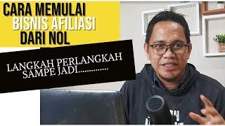 BISNIS AFILIASI UNTUK PEMULA | LANGKAH PERLANGKAH SAMPE JADI