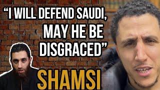 SHAMSI - I WILL DEFEND SAUDI AT ALL COSTS!!! | PALESTINE | GAZA | MADKHALI @DUSDawah