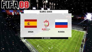 UEFA Euro 2008 (FIFA 08) - Spain vs Russia - Gameplay PS3 HD [RPCS3]