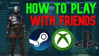 How To Play Online With Friends Ark Survival Evolved 2023