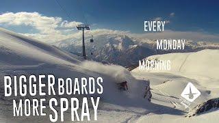 Bigger Boards, More Spray – Every Monday Morning episode 27