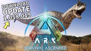 Ark Survival Ascended update 1.058.019