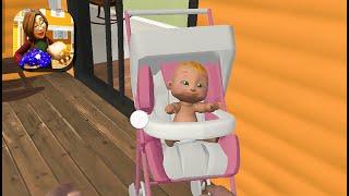 Real Mother Life Simulator 3D - Baby want to Hangout (Gameplay iOS, Android)