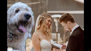 OUR WEDDING VIDEO!!! *Vows to a 2 year old dog*