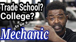 Should you go to College or Trade School to be a Mechanic