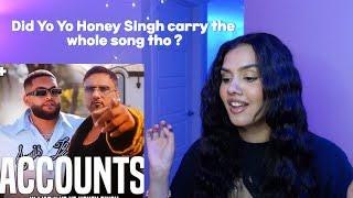 @Nijjar‬ - Accounts Feat. ‪@YoYoHoneySingh‬ | His-story  | Latest Punjabi Song 2024 AP REACTS