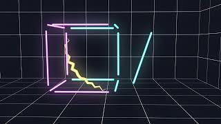 GLOWING 3D CUBE IN  AFTER EFFECTS