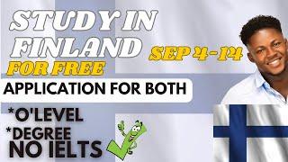 Study In Finland For Free | How To Apply Step By Step For International Students.