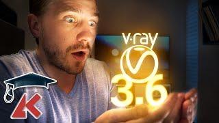 V-Ray 3.6 Quick Review - GPU/CPU Hybrid Rendering and 3ds Max 2018 support