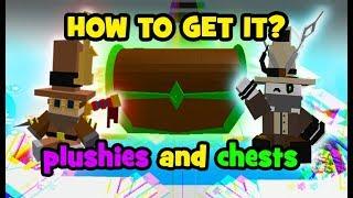 HOW TO GET PLUSHIES AND CHEST BLOCK | Build a Boat for Treasure ROBLOX