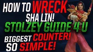 PALADINS SHA LIN GUIDE - HOW TO BEAT NEW CHARACTER EVERYTIME!     STOLZEY GAMEPLAY TUTORIAL