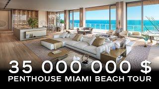 57 Ocean Miami Beach Tour : Penthouse | Condo Ultra Luxueux Face Océan | 1395 m2 | à Vendre