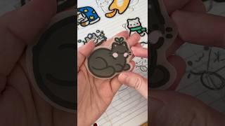  #art #shrinkplastic #shrinkydink #kawaii #cat #diy #diycraft #cute #handmade #drawing