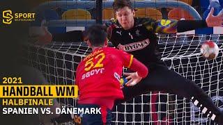 Spanien vs. Dänemark: Halbfinale: Handball-WM 2021 | SDTV Handball