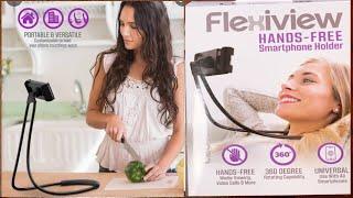 Flexiview Hands-Free Smartphone Holder Unbox|Review