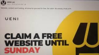 Ueni ltd website maker built me a free website in 3 days that is pretty good. Www.Ueni.com