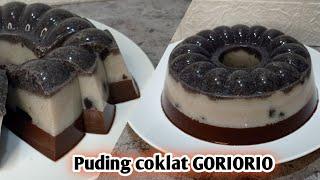 RESEP PUDING COKLAT GORIORIO | Resep Puding