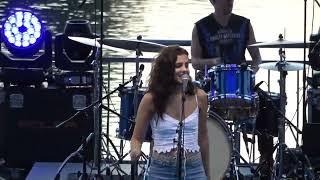 Lanie Gardner at "Rockin the River" in Wilkes-Barre, Pennsylvania on July 26, 2024.