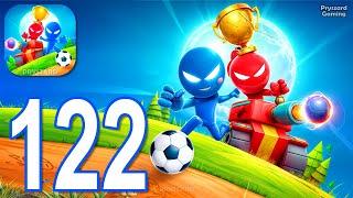 Stickman Party - Gameplay Part 122 Tournament Mode 1 2 3 4 Players Free Random MiniGames Update